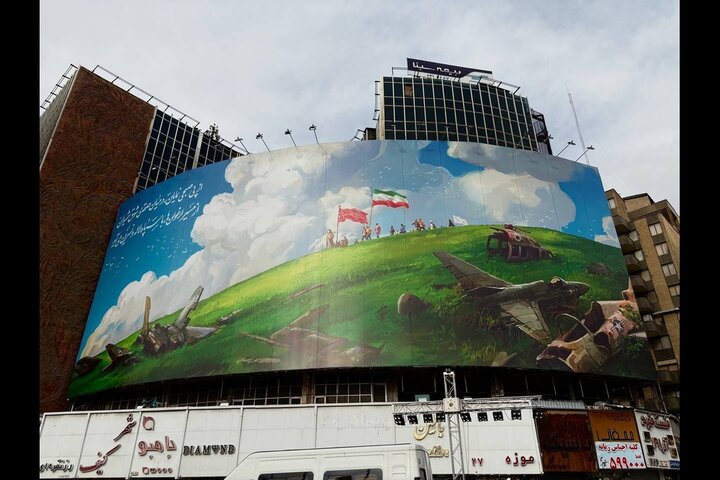 میدان ولیعصر (عج) بوی نیمه شعبان گرفت؛ او می‌آید