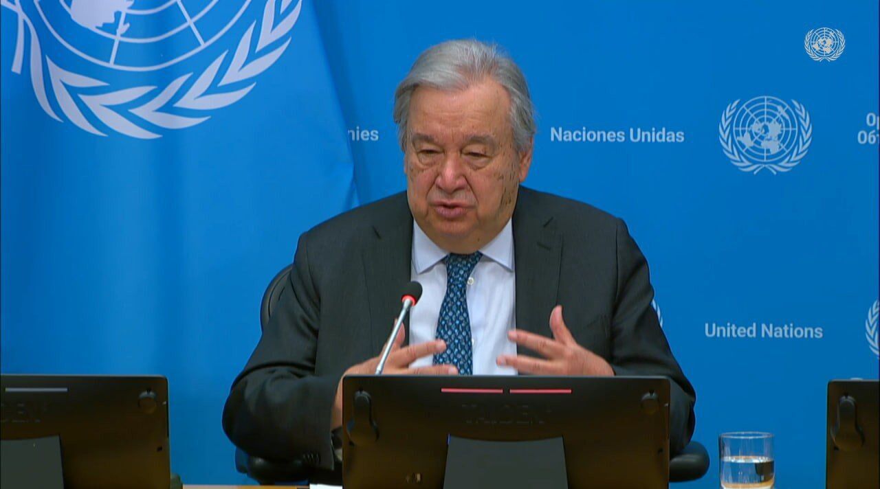 دبیرکل سازمان ملل از مذاکرات ایران و آمریکا استقبال کرد 