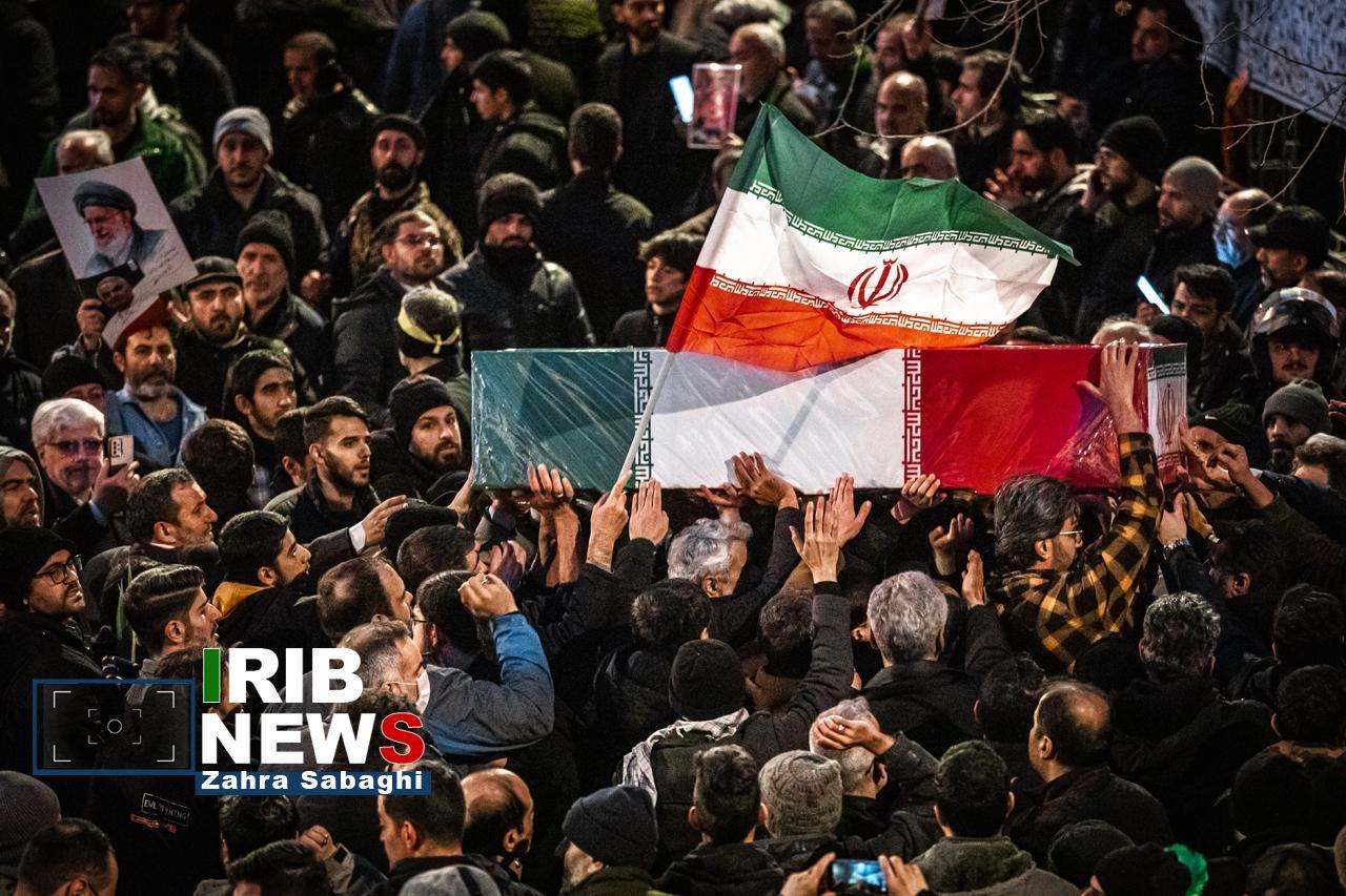 مراسم چهلم شهدا و جانباختگان فتنه آمریکایی - صهیونی دی 