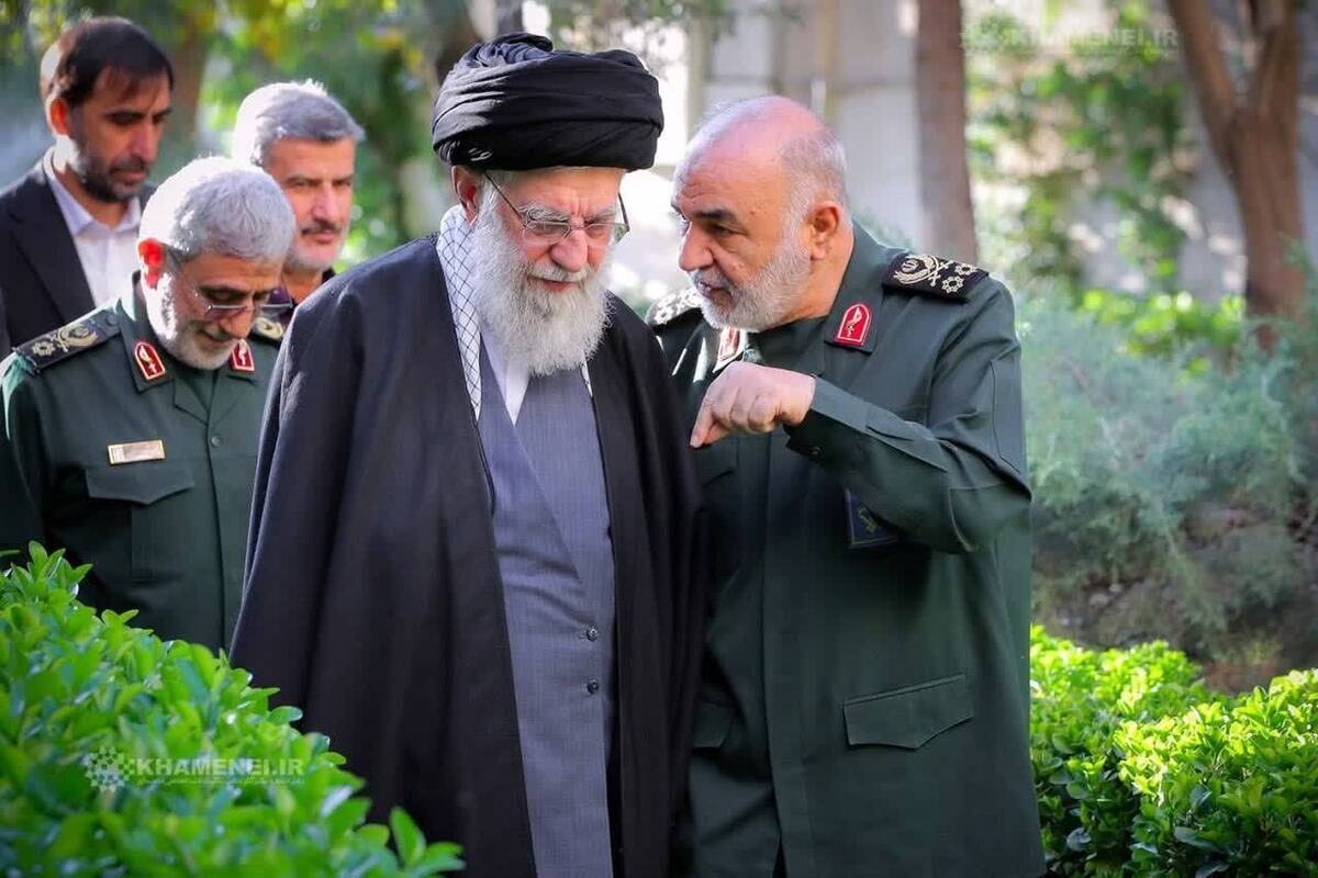  پیام تسلیت خانواده سپهبد شهید سلامی در پی شهادت رهبر انقلاب 
