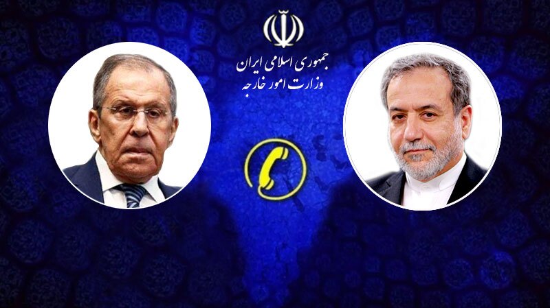 گفتگوی تلفنی وزیران امور خارجه ایران و روسیه 