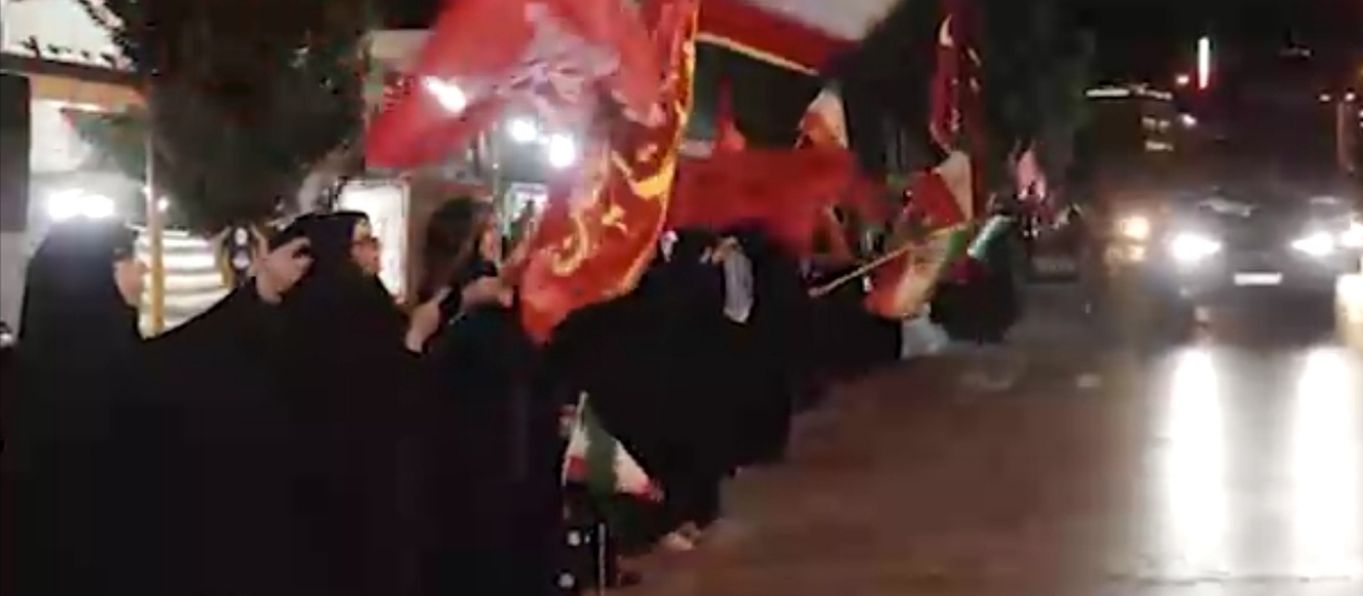 پشتیبانی سنگربانان خیابان از مردان میدان در قم